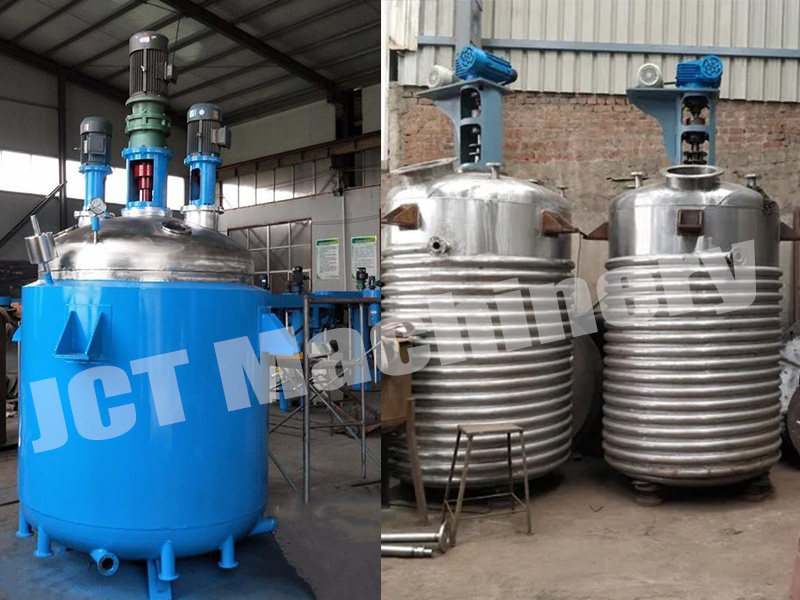 Сравнение эмалированного реактора и реактора из нержавеющей стали | JCT Machinery