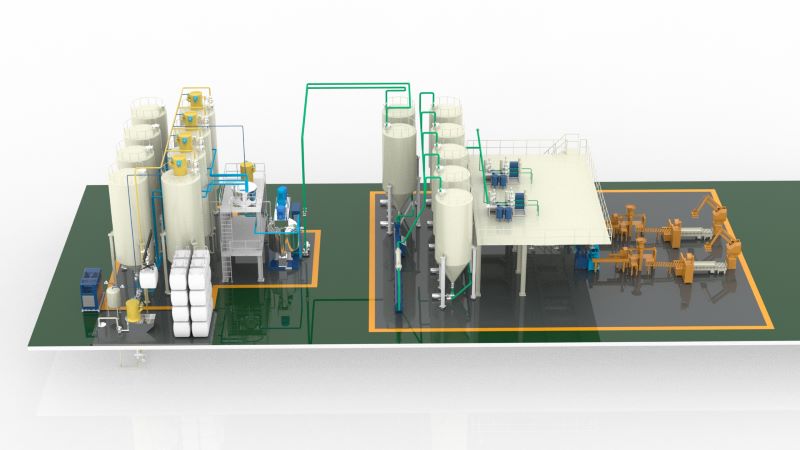 polyurethane glue production line