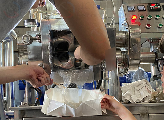 Производственный опыт Z-образного лопастного смесителя