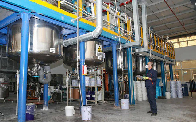 epoxy resin production line