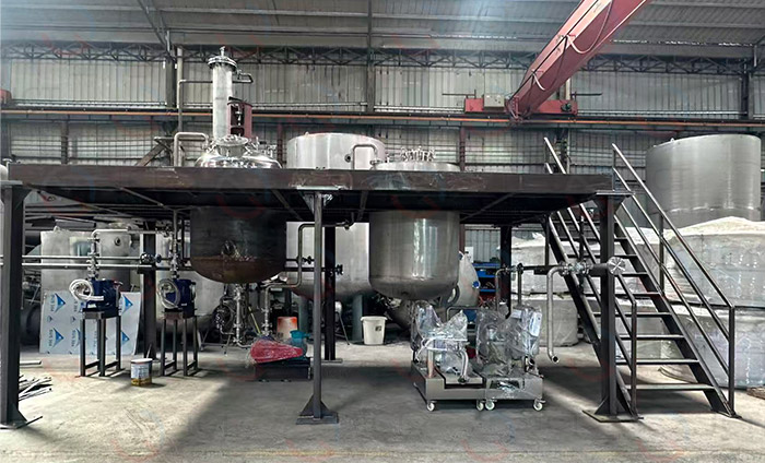 Линия по производству клея для труб из ПВХ PVC pipe adhesive production line